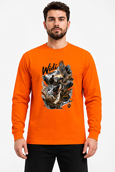 WİDİ Hunting Hunting Men's Hunting Themed English Setter and Culluk Printed C...