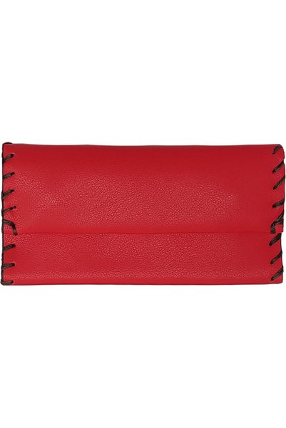 GIFT-ME.GR Θήκη Καπνού Unisex - Δέρμα Vegan - Κλείνει με Μαγνήτη - Κόκκινο