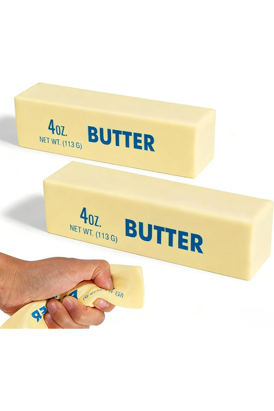Generic Brand Jucărie de stoarcere cu unt, pachet de 2,Jucărie senzorială,Fid...