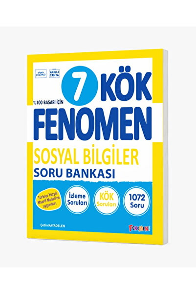 fenomen okul FENOMEN 7 KÖK SOSYAL BİLGİLER SORU BANKASI