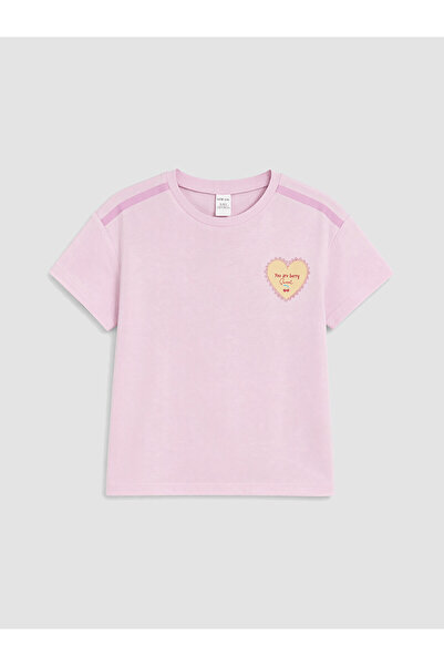 LC Waikiki Two Mt Shop Quality Lcw Kids Pink Combed Cotton Printed Standard &...