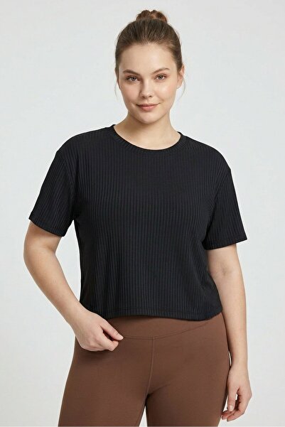 Anta Women Relaxed Fit Training Top, Black