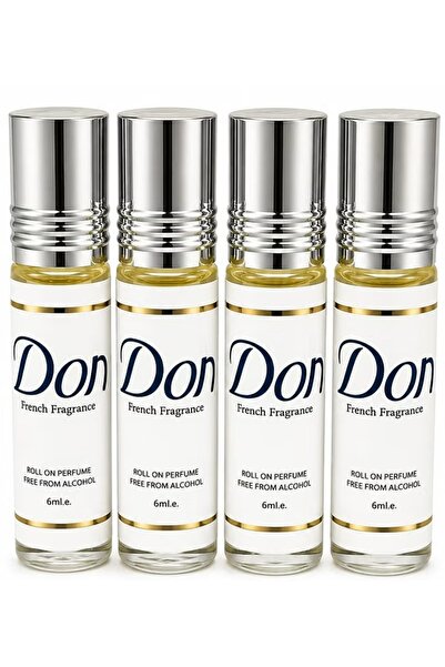 Rifas Don French Fragrance Roll-On Concentrated Perfume Oil, Alcohol-Free, 6m...