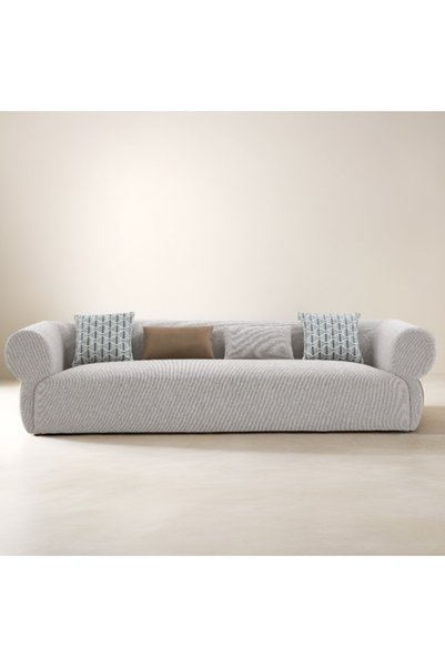 Baytonia Four Seater Sofa Seran - Gray