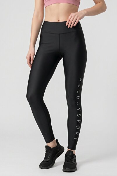 Anta Women Tight Fit Training Leggings, Black