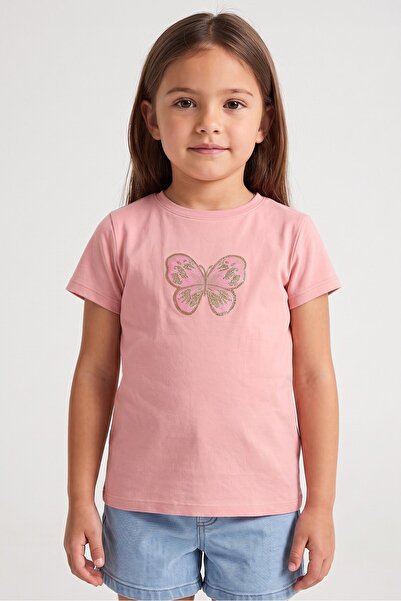 NANETTE LEPORE Kids Girl 3 Pieces Crew Neck Short Sleeve Graphic Print T-Shir...
