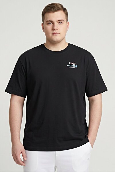 Anta Men Sportswear Fit Short Sleeve Outdoor T-Shirt, Black