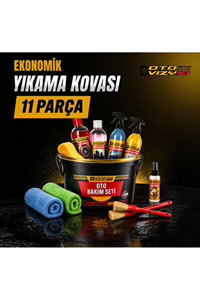 Oto Vizy10 Süper Eko 11 Parça Oto Bakım Seti