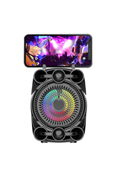 novim Boxă Bluetooth Portabilă cu Iluminare RGB, Bass Puternic și Suport Inte...