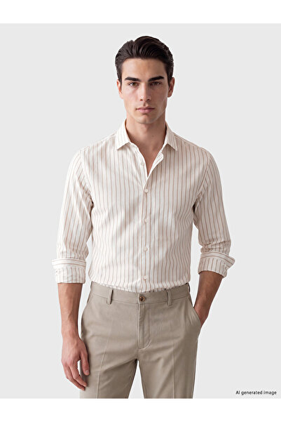 LC Waikiki I Dar Slim Fit Striped Men's Shirt from Freezen Store