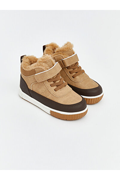 LC Waikiki I Faux Fur Inside Velcro Fastening Baby Boy Boots from Freezen Store