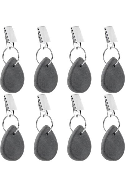 Morvena Picks Set de contragreutate fata de masa - 8 piese - Piatra naturala ...
