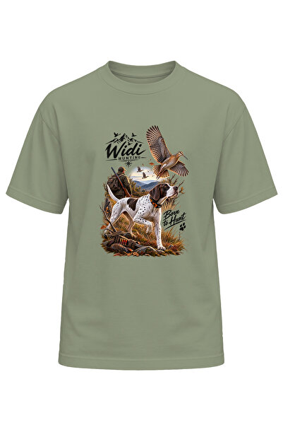 remonz Widi Collection Premium Hunting Pointer Printed Nature T-Shirt