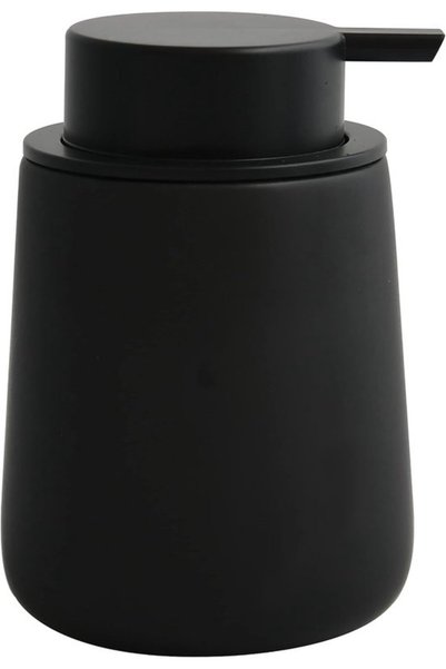 Morvena Picks Flacon dezinfectant de maini din ceramica, 300ml, negru mat.