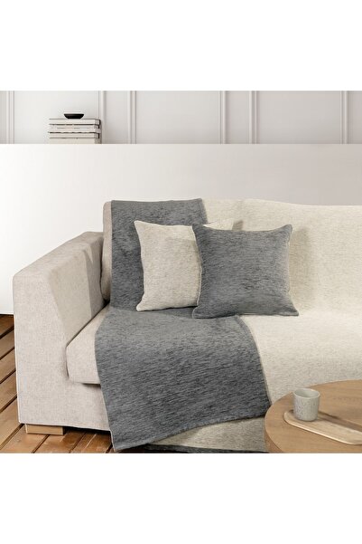 Nima Ριχτάρι Caldo Double-Sided Grey-Ivory Διθέσιο