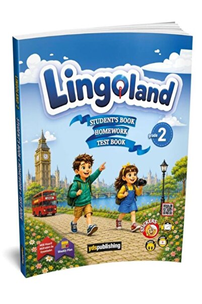 yds publishing LINGOLAND 2.SINIF STUDENT'S BOOK+HOMEWORK+TESTBOOK