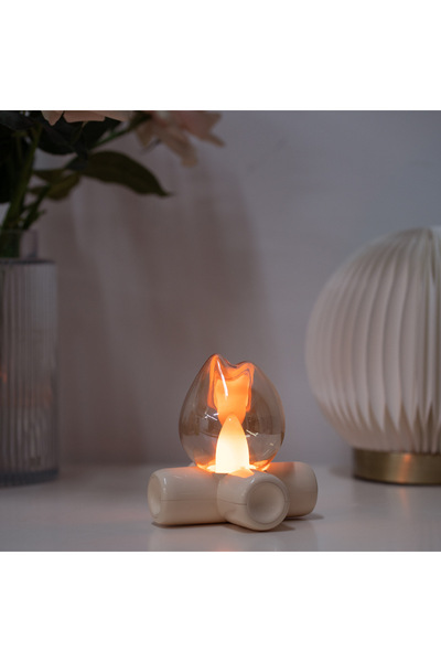 Morvena Picks Lampa de masa pentru semineu - Ambianta - Decor dormitor - Deco...