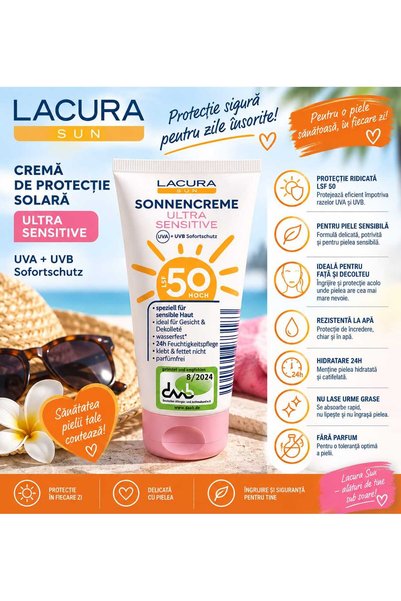 LACURA Sun Ultra Sensitive SPF 50 Sun Protection