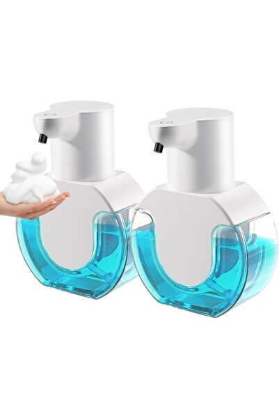 Morvena Picks Set de 2 dozatoare automate de săpun cu spumă, 14,2 oz/420 ml, ...