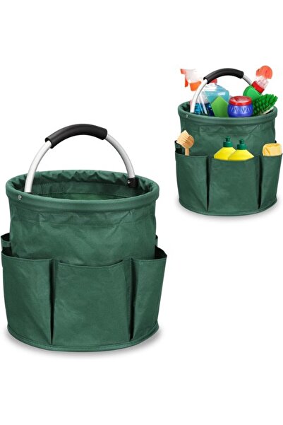Morvena Picks Cutie de curatare cu maner, capacitate 17 litri, geanta de depo...