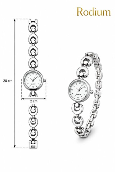 Rodium Women's Wristwatch Bracelet Model R6