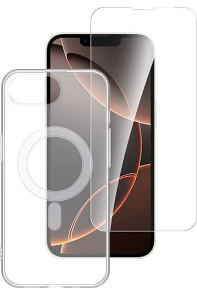 4smarts 360 Πλήρης Κάλυψη Διαφανές (iPhone 17e / 16e) Κωδικός: 541358