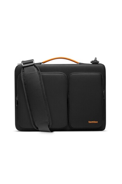 Tomtoc A42F3D1 16 حقيبة كمبيوتر محمول سوداء اللون من نوع Defender-A42
