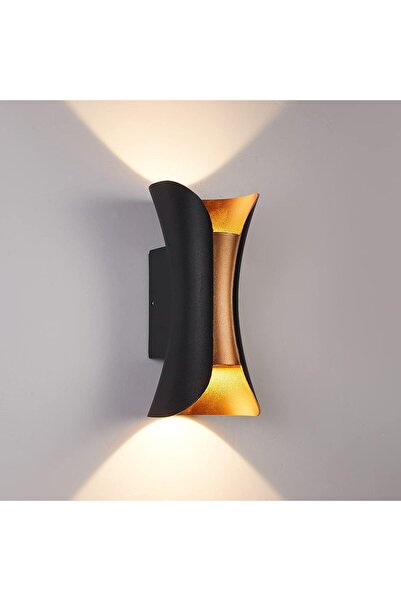 Morvena Picks Lampă de perete modernă cu LED pentru exterior, impermeabilă, 1...