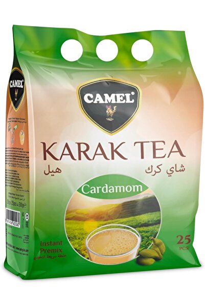 Camel Karak Tea Cardamom Instant Premix – 25 Sachets, 500g