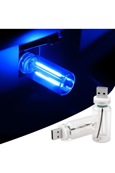 Morvena Picks Lampă de mașină USB 2 buc - lampă retro reglabilă la atingere -...