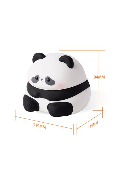 Morvena Picks Lampă Panda Flower Touch, silicon, lumină de somn reîncărcabilă...