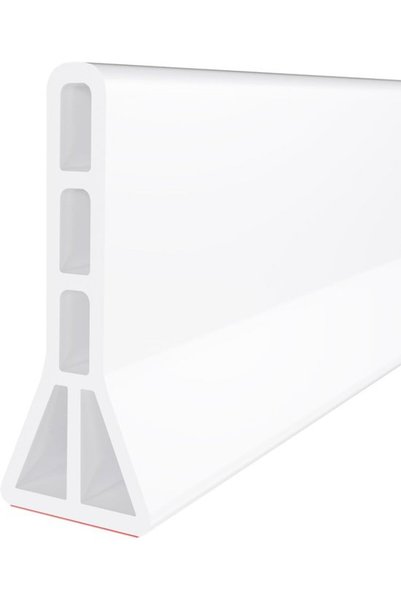 Morvena Picks Bariera de apa pliabila - 15 x 200 cm - Pentru dusuri fara bari...