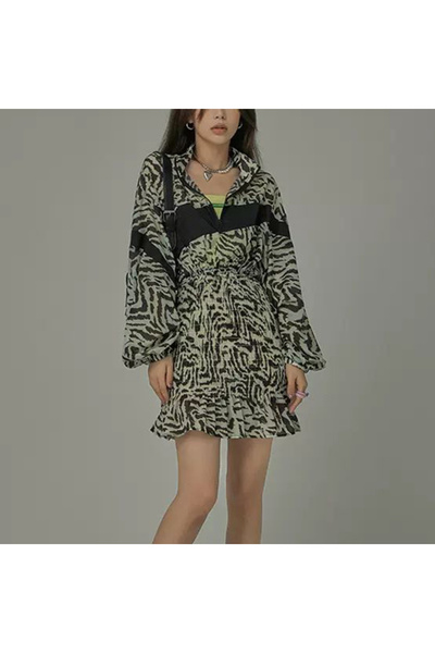 dorbe Women's Multicolor Long sleeve Dress