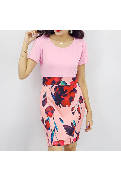 dorbe Women's Pink Floral Dress
