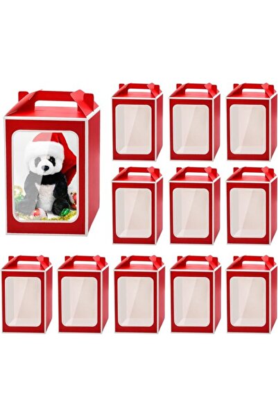 Morvena Picks Pungi cadou transparente - Set de 12 pungi cadou transparente c...