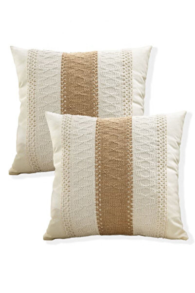 Bukela Two-piece bohemian-style hemp pillowcase