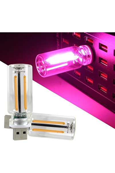 Morvena Picks Lampă de mașină USB 2 buc - lampă retro reglabilă la atingere -...