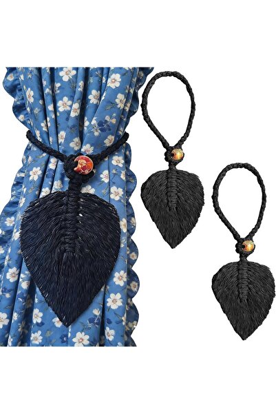 Morvena Picks Set de 2 legături pentru perdele boho, suporturi pentru perdele...