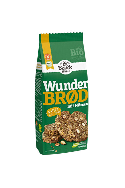 Bauckhof Mix pentru Paine cu Seminte si Alune fara Gluten /Bio 600g