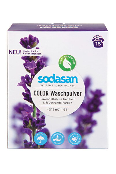 Sodasan Detergent Pudra pentru Rufe Colorate 1.01kg