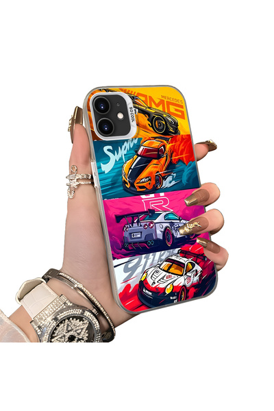 ucuc iPhone 12/12 Pro Gtr Racing Car Themed Stylish Case Hard Acrylic Back So...