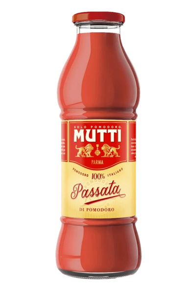 MUTTİ Piure de roșii 100% din roșii italienești, pentru sosuri și pizza, 700 g