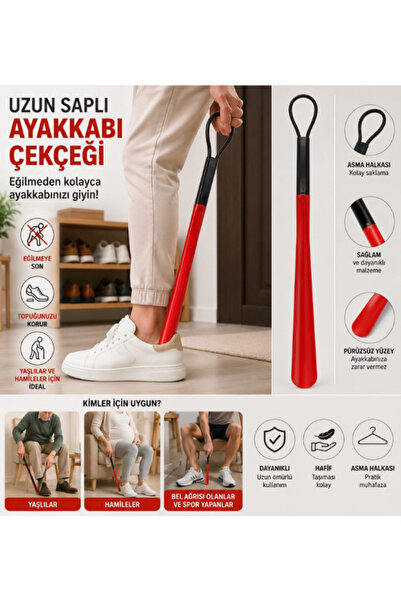 mucit home Ayakkabı Çekeceği Uzun Kullanım Sağlam Tasarım Renkli Şeffaf 1 Adet