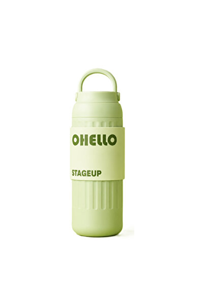 Shotay FASHION ÇELİK TERMOS MATARA A.YEŞİL 460 ML.