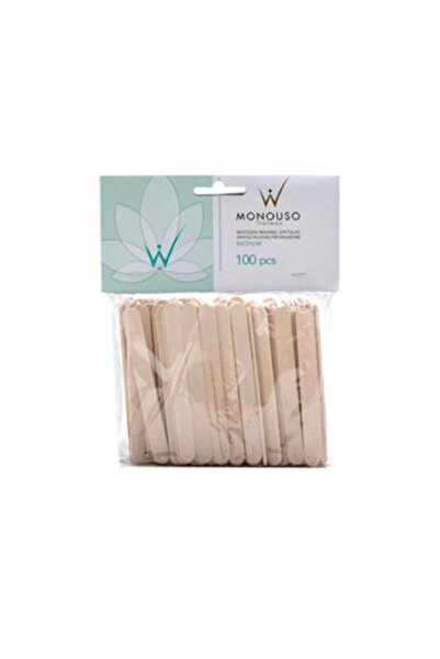 İTALWAX Medium Wooden Waxing Spatulas (100 pcs)