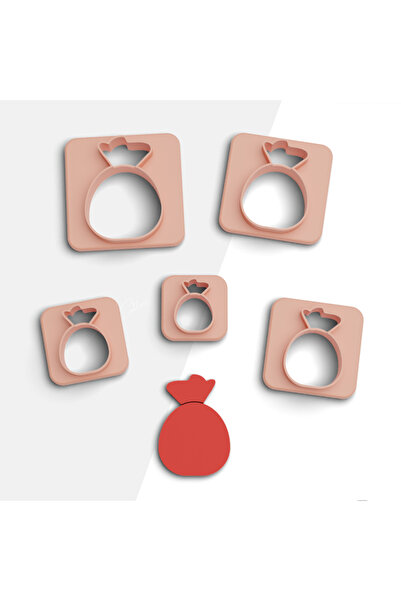 flament aşk Gift Sack Polymer Clay Cutting Mold, Earring Molds, Cookie Mold, ...