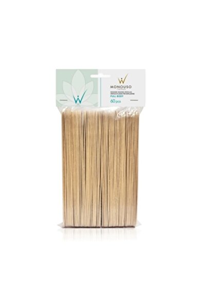 İTALWAX Wooden waxing spatulas – Full Body (60 pcs)