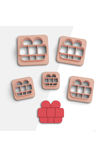 flament aşk Gift Package Polymer Clay Cutting Mold, Earring Molds, Cookie Mol...