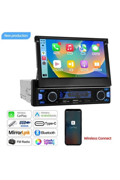 choice2 MP5 Radio-New 1DIN 7Inch MP5 Car Radio Player FM AM RDS Automatic Ret...