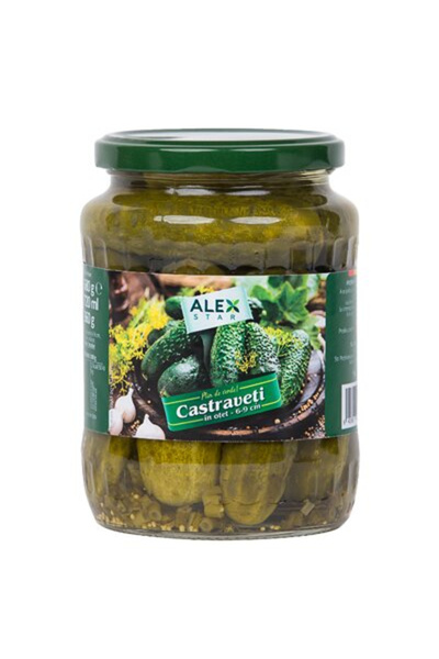 Alex Star Murături în oțet, Alex Star, 680 g